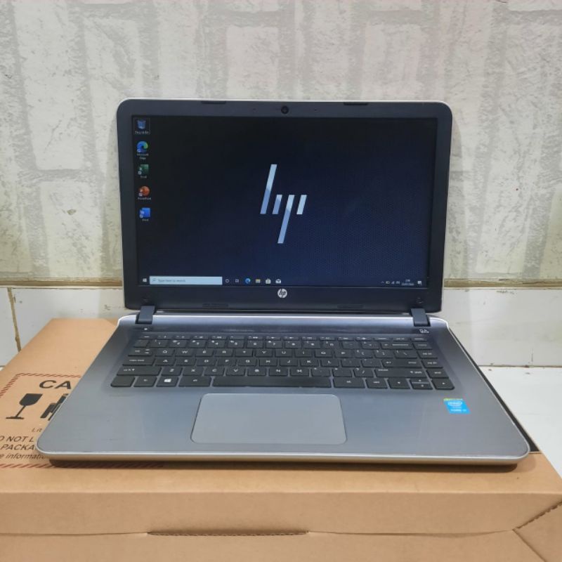 LAPTOP HP 14-ab023TX COR i7-5500U GEN 5 RAM 16GB/SSD 128GB + HDD 1TB NVDIA GEFORCE 940MX 2GB SIAP GAMING EDITING DESAIN Ok