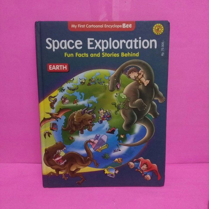 Buku My first Cartoonal Encyclope bee Space Exploration fun Facts and
