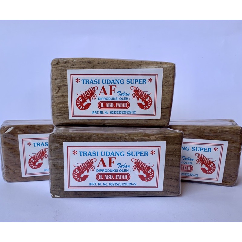 

Trasi Udang H. Abdul Fatah (AF) 250 gr Asli Tuban