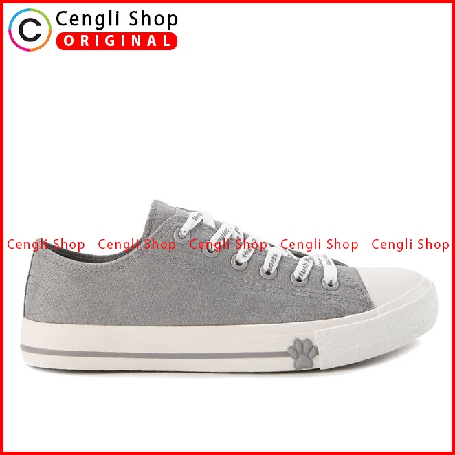 SEPATU SNEAKER WANITA HUSH PUPPIES ORIGINAL CASUAL BRANDED GREY HW80