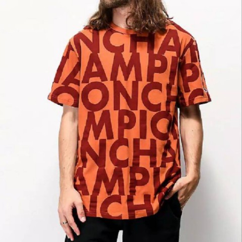 Kaos Champion Heritage SS Orange BIG logo