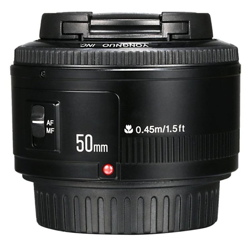 BARU Lensa Fix Canon YN 50mm F1 8 1000D 1100D 1200D 1300D 400D 450D 500D 550D 600D 650D 700D 60D 7D
