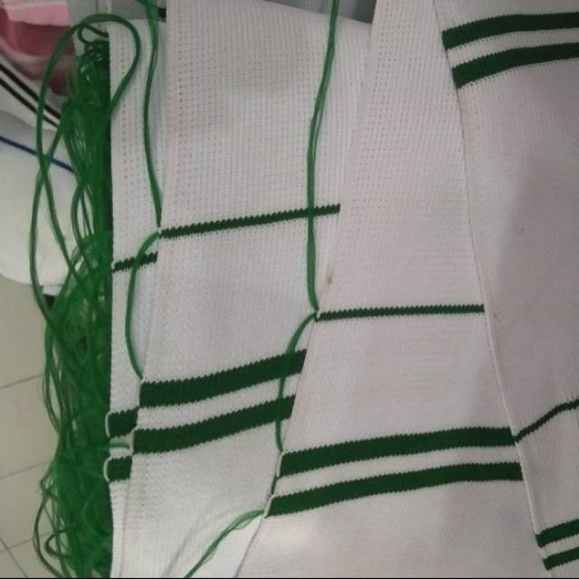 Jual Kain Rib Bur Polly Rib Jaket Rib Gamis Putih Polet Jaket Per KG Terlaris