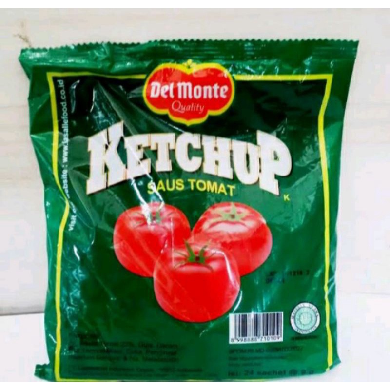 

Delmonte saus tomat saset 24's 9gr