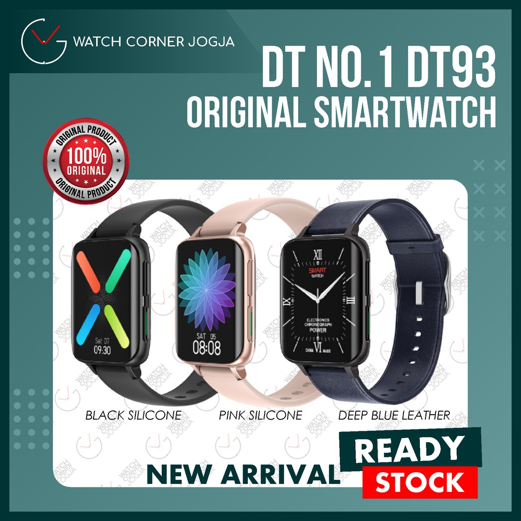 DT No. 1 DT93 1.78 Inch Screen Bluetooth Call Music Storage SpO2 Monitor Original Smartwatch GLOBAL