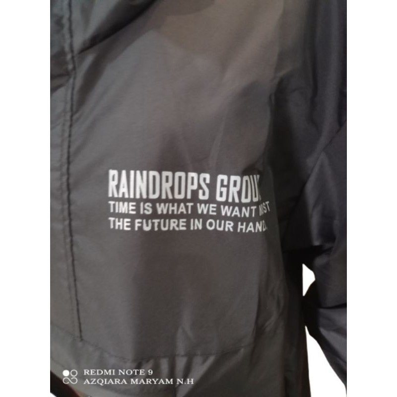 JAKET COUGLE PRIA||SAKU GAMBLOK||RAINDROPP