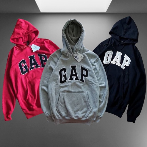 Sweater Hoodie GAP Full Bordir Fulltag &amp; Lebel Premium  -  Sweater gap unisex