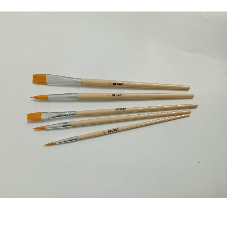 

[PROMO IPJ72] KUAS CAT SEPATU 5pc LUKIS REPAINT RECOLOUR MEWARNAI Hot Sale