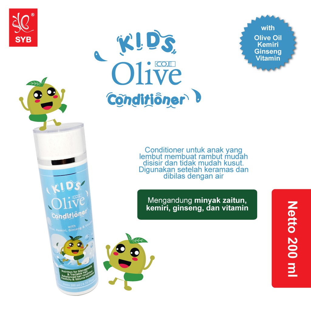 Coe olive kids conditioner / condisioner anak coe olive