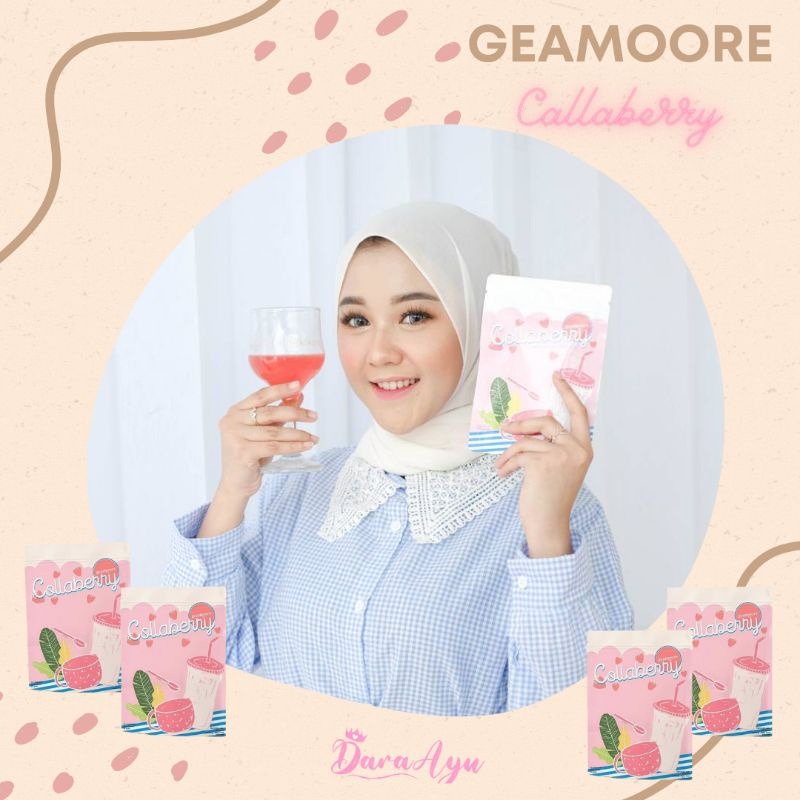 COLLABERRY Collagen drink Collaberry Geamoore PIRT MINUMAN KESEHATAN KECANTIKAN PEMUTIH BADAN