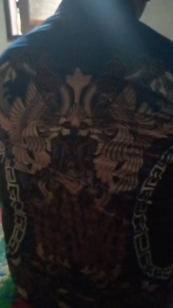 Kemeja Tunik Seragaman Pria Wanita Batik Shogan Hrb026