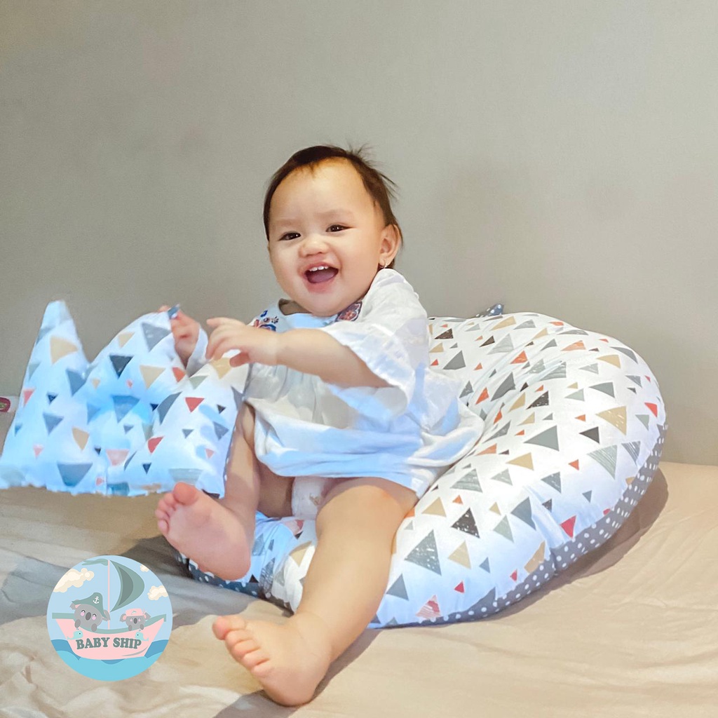 Sofa Bayi 2in1 New Born Multifungsi / Baby Lounger / Free Bantal dan Tas Mika COD [ Merk Babyship ]