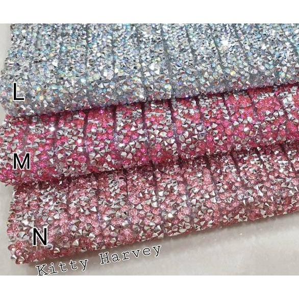 ➻ Diamond Tikar Gosok Lembaran | Diamond Strip | Payet gosok | Diamond Acak ♕