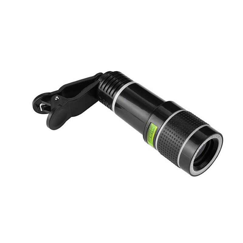 （✔✔❤Lensa Teleskop Telephoto Optikal HD Zoom 20x Dengan Klip Untuk Smartphone Universal