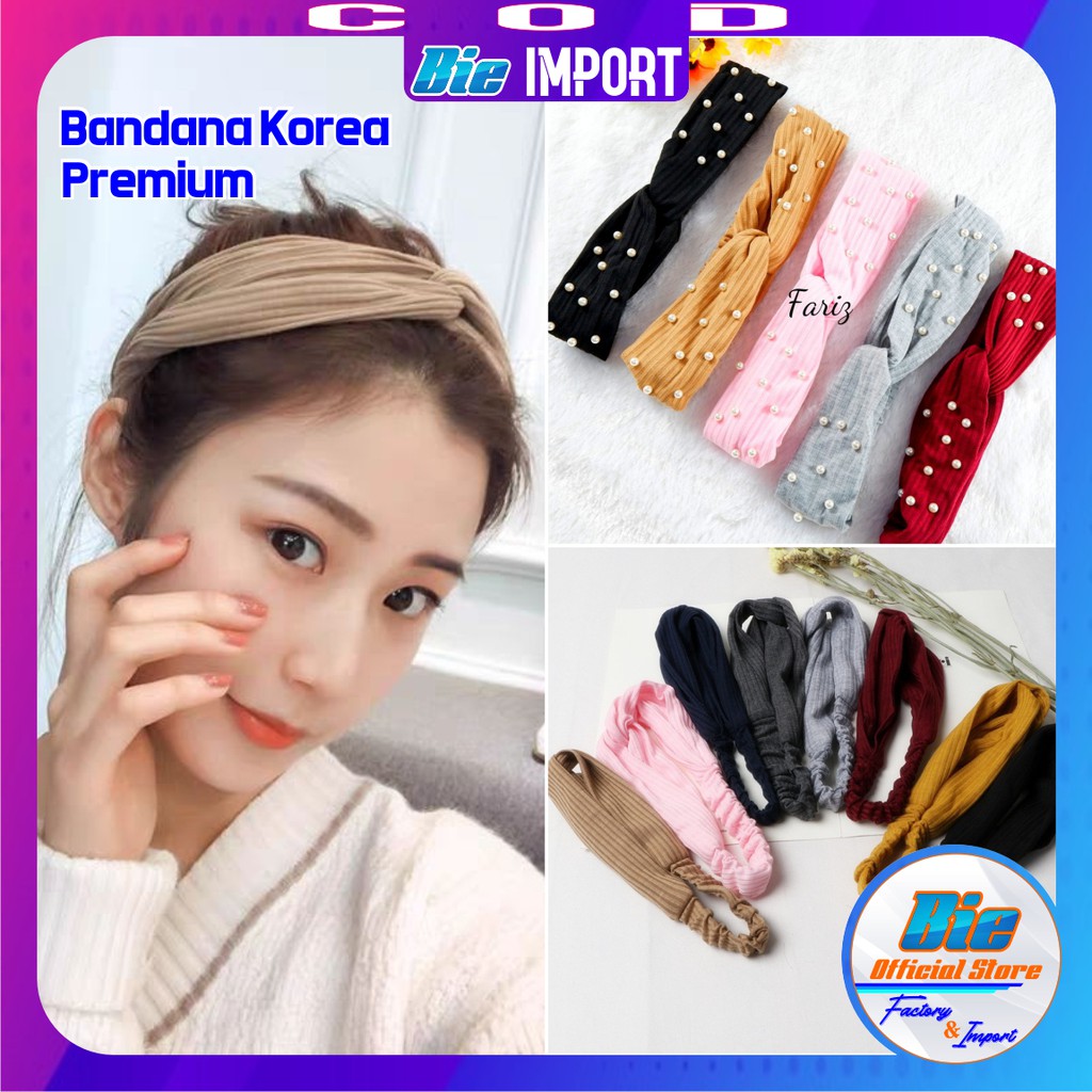 Bandana Premium Korean Style Imut Import