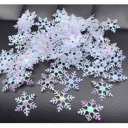 Plastic Snowflakes