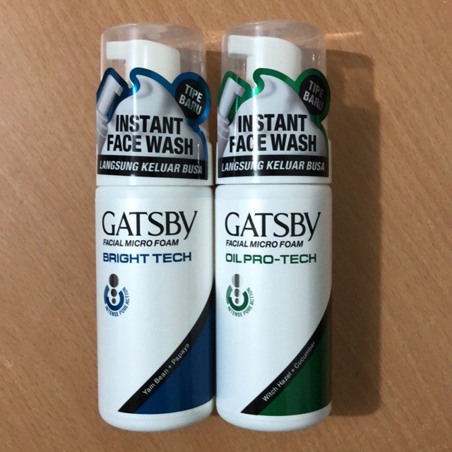 gatsby facial foam