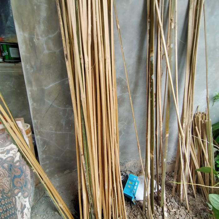 Panama Bilah Bambu Untuk Pagar Tanaman Hias 100 Cm Isi 10 Pcs