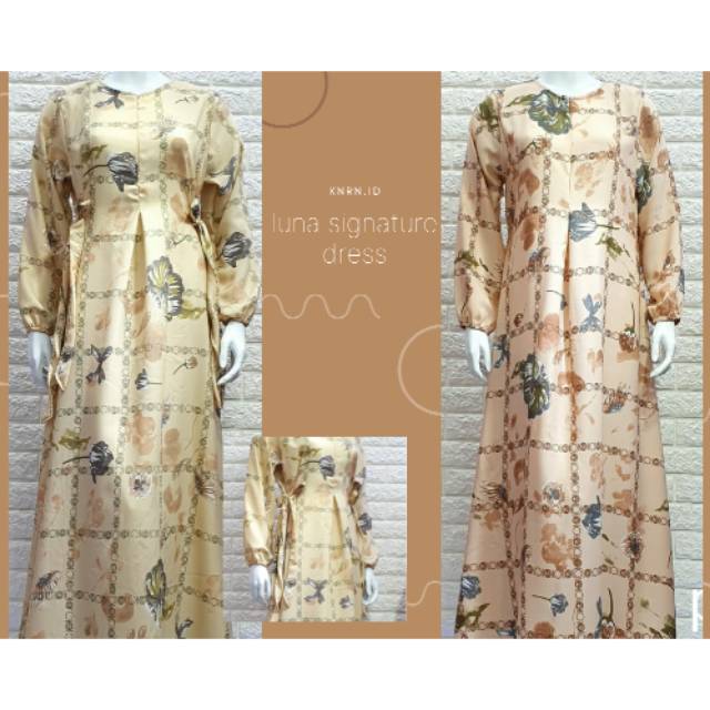 Gamis ria miranda look like desti dress motif ori