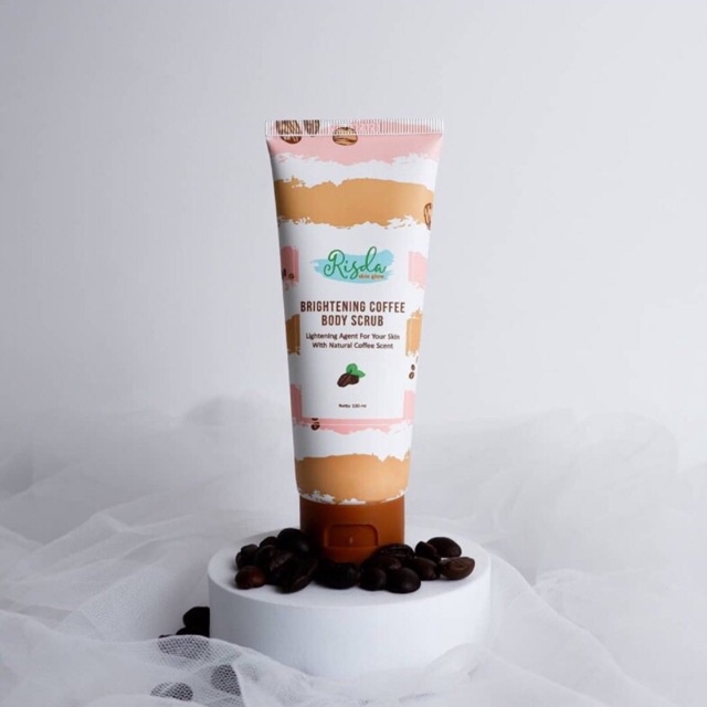 Scrub Risda Skin Glow / RSD SKIN (Lulur Coffee) BISA COD TEMPAT