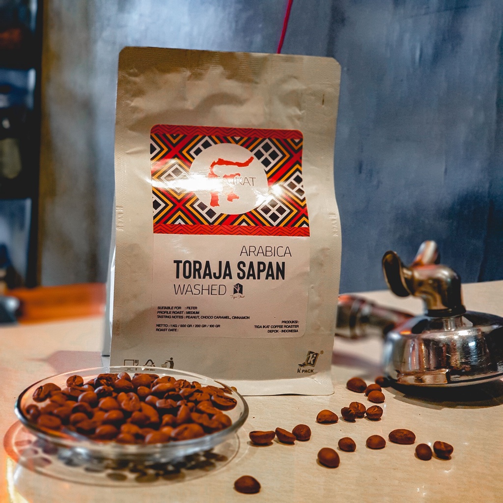 

KOPI ARABIKA TORAJA SAPAN - SINGLE ORIGIN BIJI KOPI / BUBUK - 1 KG