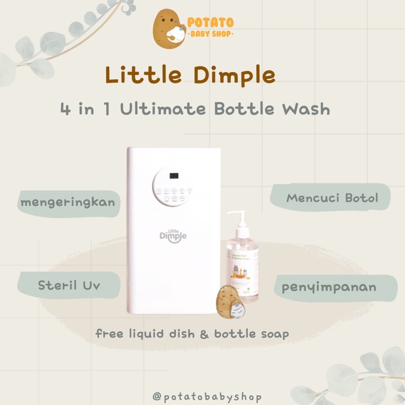 Little Dimple - 4in1 Ultimate Bottle Washer UV Sterilizer