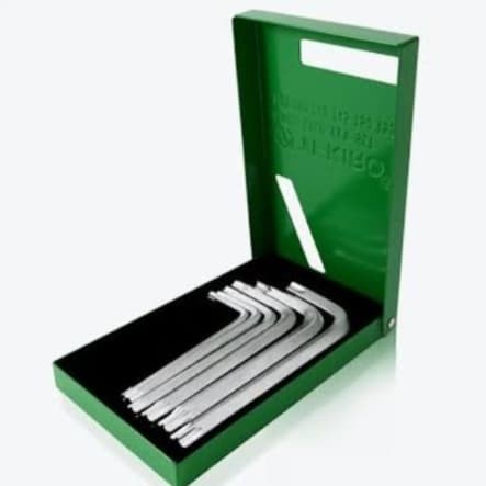 Kunci L set Bintang T25 - T55 (6 pcs) TEKIRO Star Key set