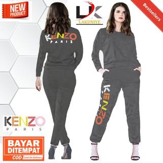 LK SET TRAINING  KENZO PREMIUM Pakaian Baju Celana  