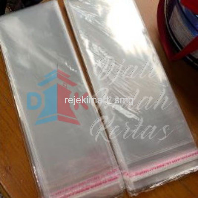 

MURAH!!! Plastik OPP 10 x 24 cm Seal/Lem ( ISI 1000 PCS )