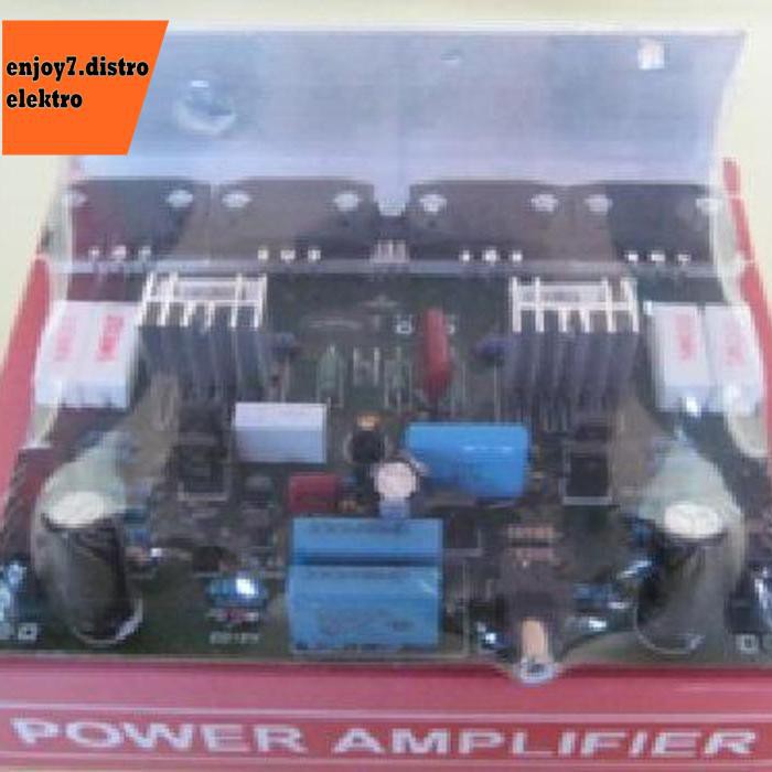 Mb068 Power Amplifier Blesser Mono Final Sanken + Heatsink Siku L Bishele88