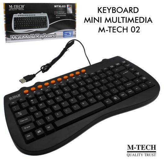 keyboard multimedia mini m-tech 02