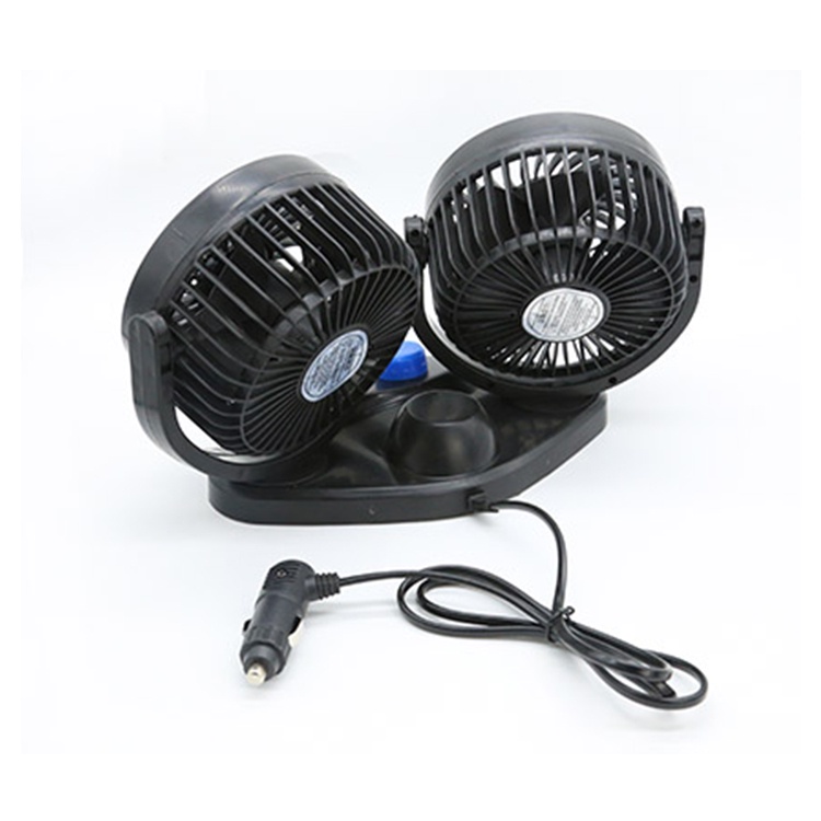 Kipas Angin Mobil Double Headed Fan / Kipas Angin Mobil 12Volt / Kipas Mobil