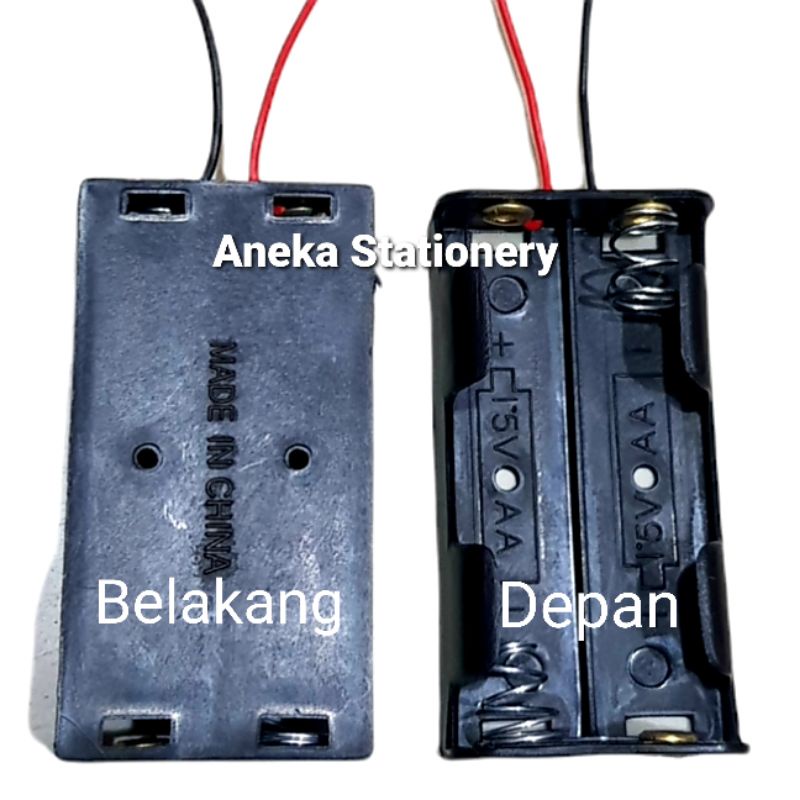 Tempat Baterai Kecil AA