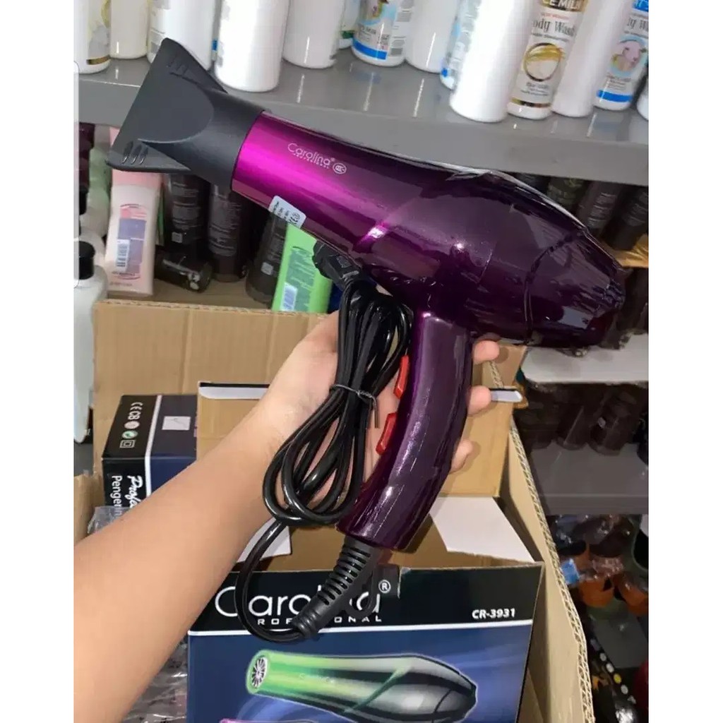 Hair Dryer Carolina CR 3931 Blower Pengering Rambut Hemat Listrik