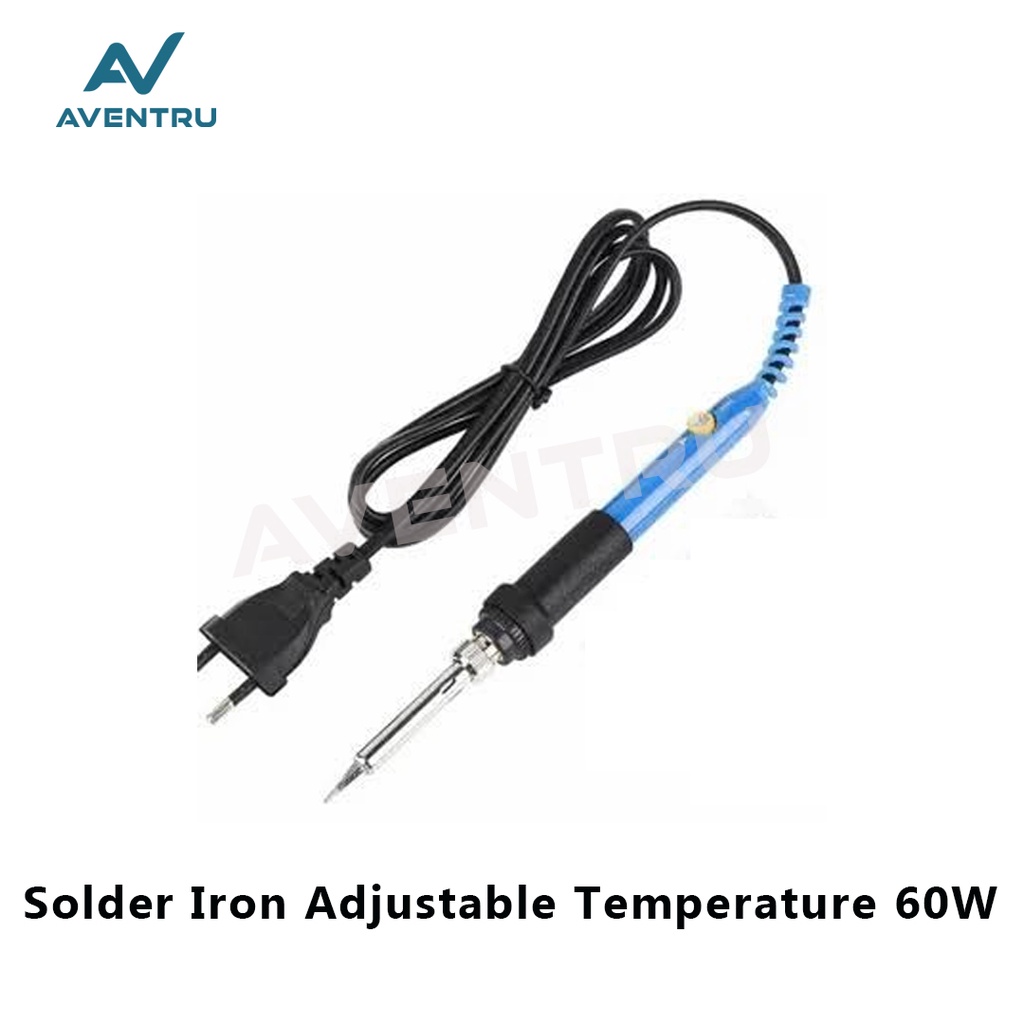 Solder Listrik Iron Adjustable Temperature 60W 450C 220V EU Only Saja