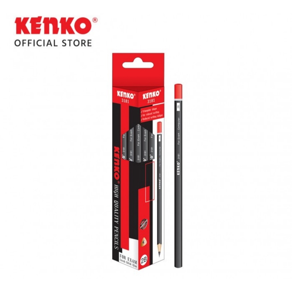 

Kenko Pensil 2B 3181 - Pensil Serut