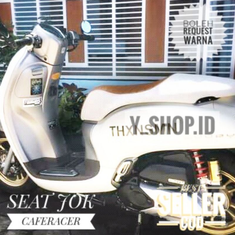 Jok Motor Scoopy Fino Genio Beat Xride Custom Caferacer