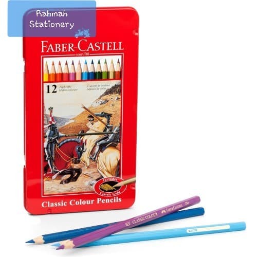 

Hemat Faber-Castell Classic Colour Pencils Tin Case 12 / Pensil Warna 12 Terbatas