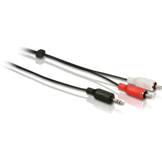 Kabel Audio Jack 2 in 1 3.5mm dari HP ke Speaker Salon