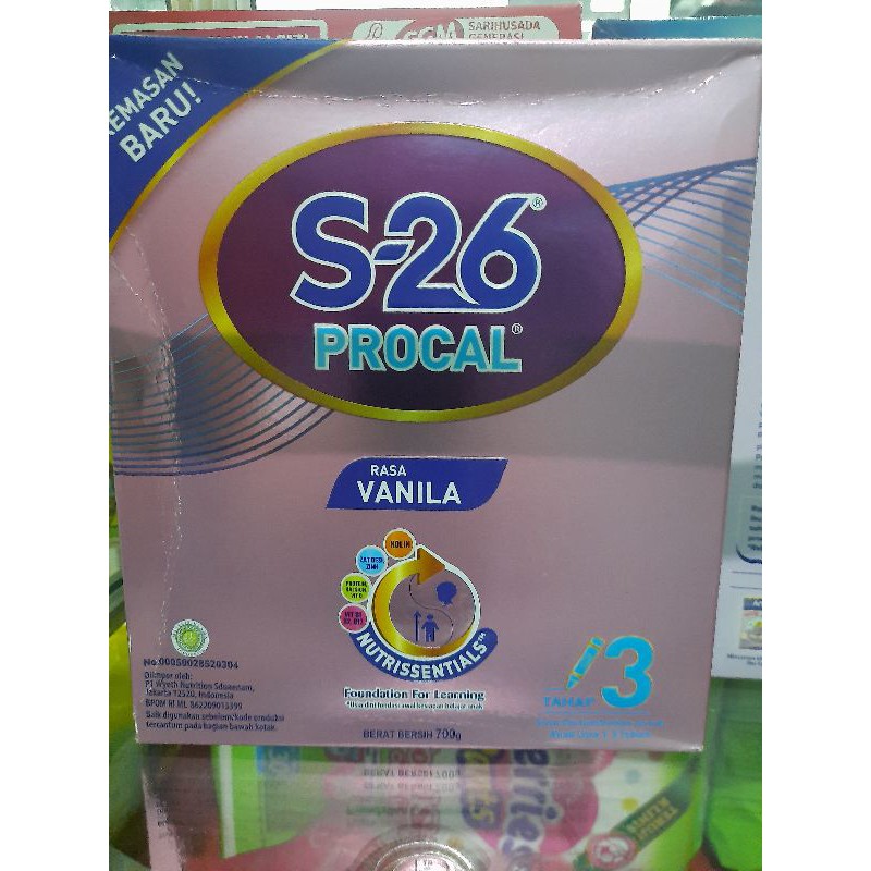 

Susu S26 procal tahap 3 vanila