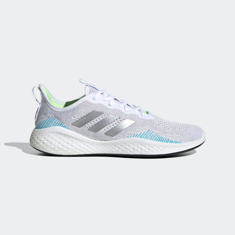 Adidas Fluidflow White Sepatu Running Pria Sneakers Original