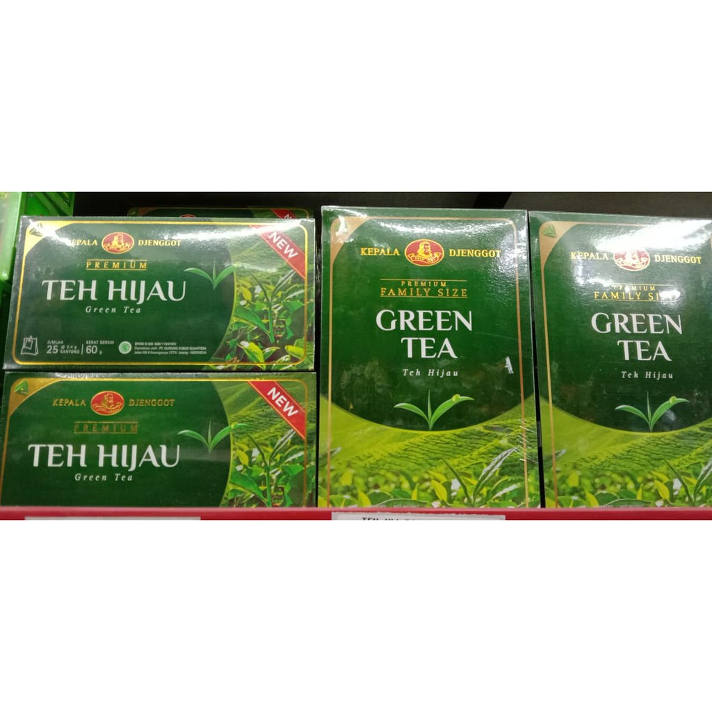 

Teh Hijau Green Tea Kepala Djenggot Jenggot Premium 60gr / 100gr