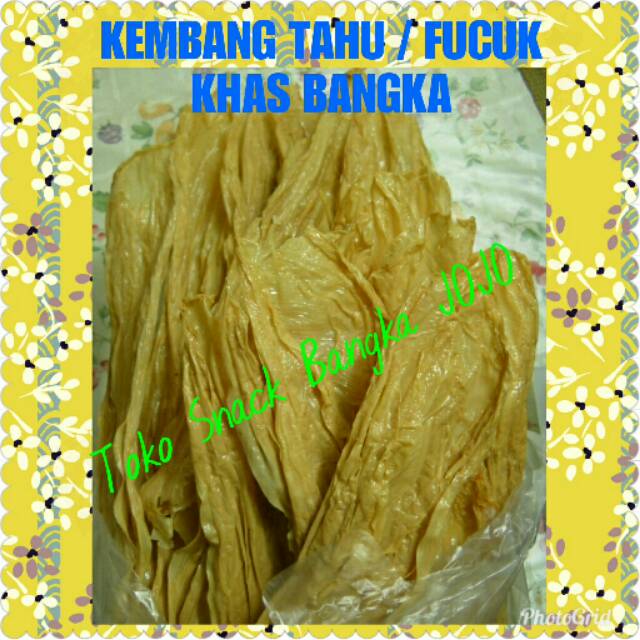 

Kembang Tahu / Fucuk khas bangka 100gram oleh oleh snack cemilan kerupuk keripik khas bangka