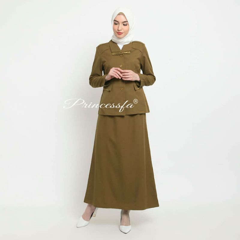 seragam Pemda tua / Pemda khaki / blazer PNS / seragam pns pakai pangkat