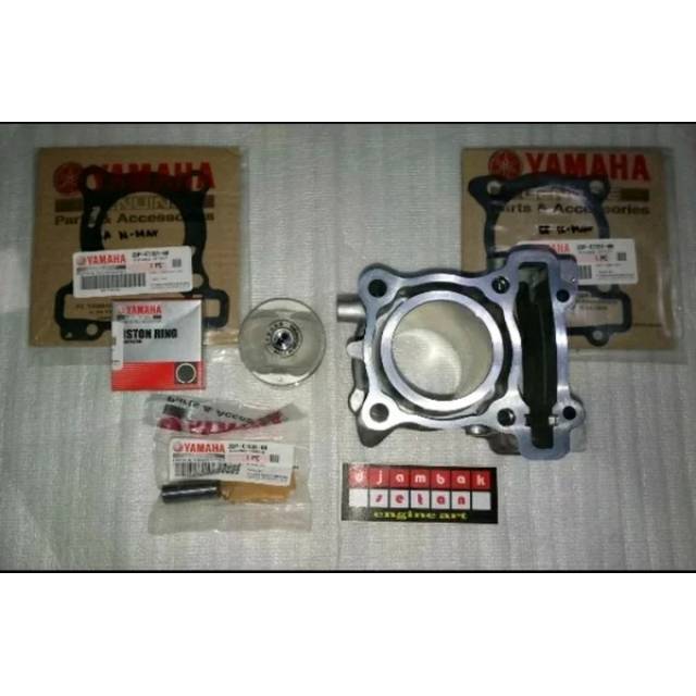 Paket bore up yamaha lexi 125 jadi 155 cc original YGP kompresi 11.6