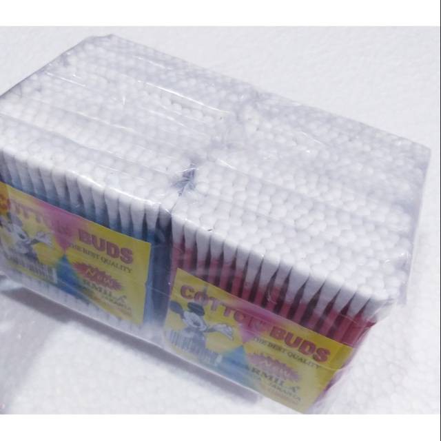 grosir  Cotton buds balok isi 12 set isi 65 lusin(780pcs)