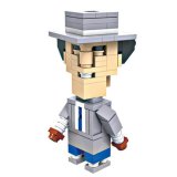 HSANHE BLOCK Lanjarjaya 6320 Action Figure Cube Nano Micro Series Inspector Gadget