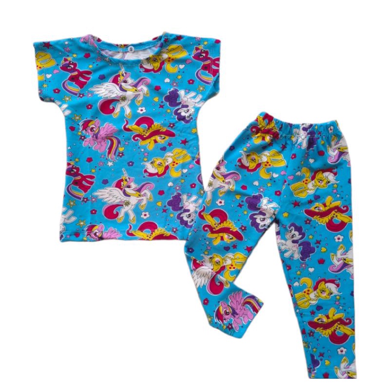 SETELAN ANAK SETELAN KAOS+LEGGING ANAK SETELAN LITTLE PONY ANAK