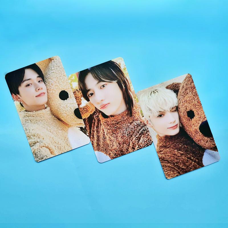 5pcs / set Kartu Pos Foto TXT Ukuran Kecil