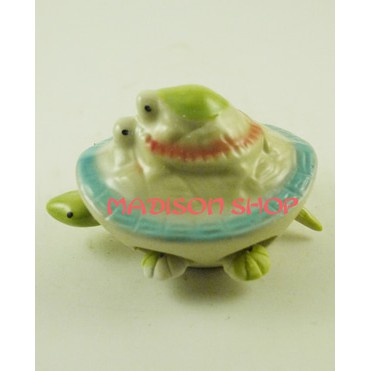 KURA KURA PAJANGAN LUCKY TURTLE BIRU S